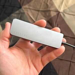 Silver Multiport USB-C Hub